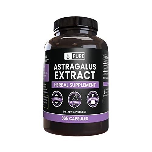 Pure Original Ingredients Astragalus 365 Capsules No Magnesium ...