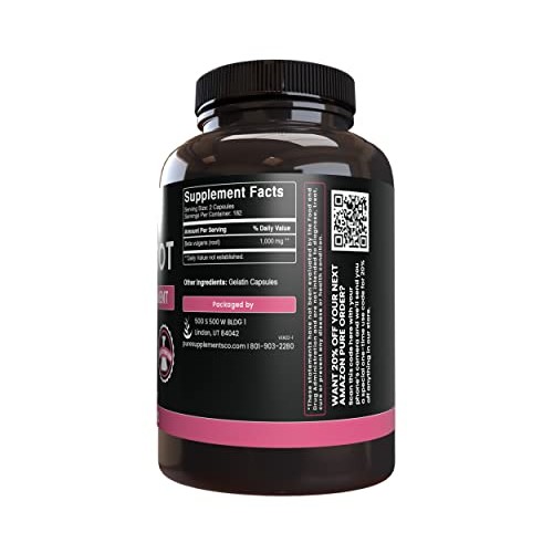 Pure Original Ingredients Beet Root 365 Capsules No Magnesium O...