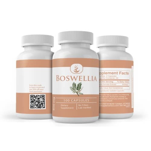 Pure Original Ingredients Boswellia 100 Capsules Always Pure, N...