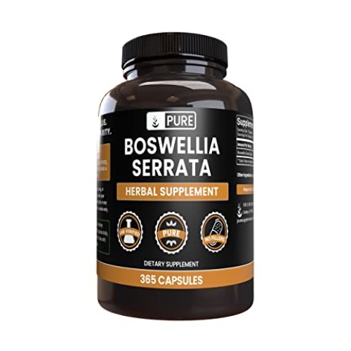 Pure Original Ingredients Boswellia Serrata 365 Capsules No Mag...