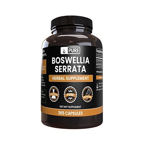 Pure Original Ingredients Boswellia Serrata 365 Capsules No Mag...