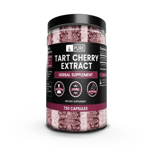 Pure Original Ingredients Tart Cherry Extract 730 Capsules No M...