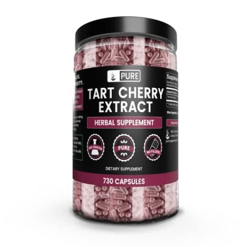 Pure Original Ingredients Tart Cherry Extract 730 Capsules No M...