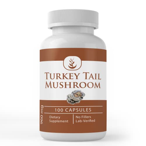 Pure Original Ingredients Turkey Tail Mushroom, 100 Capsules Al...