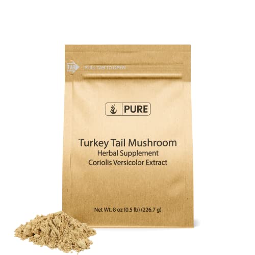 Pure Original Ingredients Turkey Tail Mushroom 8oz Trametes Ver...