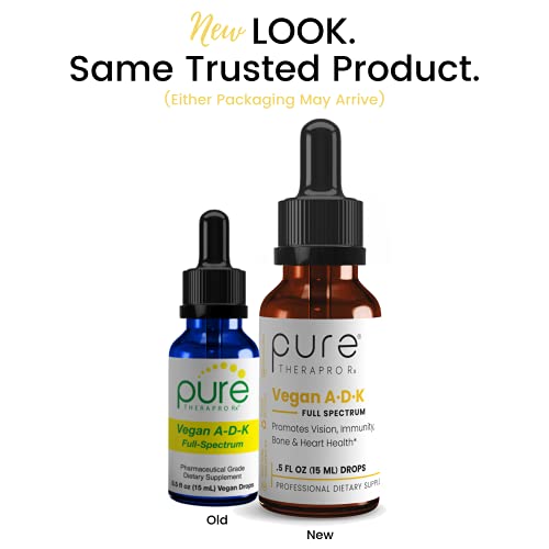 Vegan A-D-K “Full Spectrum Drops for Best Absorption | 5 Drops C...