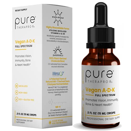 Vegan A-D-K “Full Spectrum Drops for Best Absorption | 5 Drops C...
