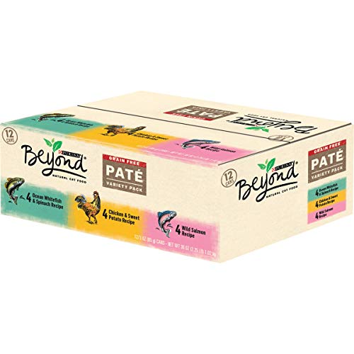 Purina Beyond Grain Free, Natural Pate Wet Cat Food, Grain Free P...