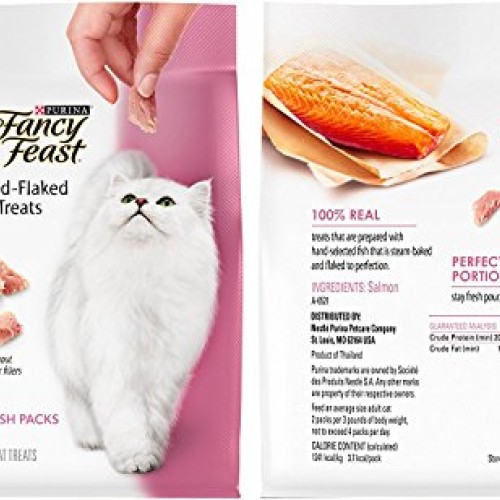 Purely Fancy Feast Natural Cat Treat Variety Pack, 3 Flavors Chi...