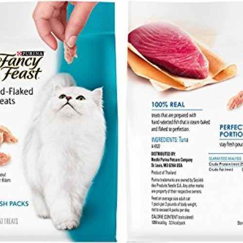 Purely Fancy Feast Natural Cat Treat Variety Pack, 3 Flavors Chi...