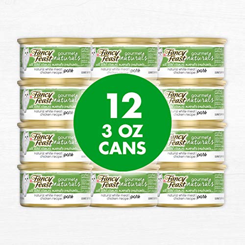 Purina Fancy Feast Grain Free, Natural Pate Wet Cat Food, Gourmet...