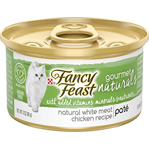 Purina Fancy Feast Grain Free, Natural Pate Wet Cat Food, Gourmet...