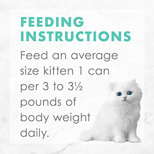 Purina Fancy Feast Grain Free Pate Wet Kitten Food Variety Pack, ...