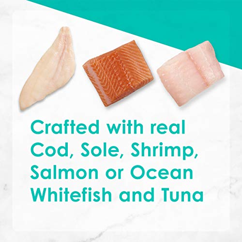 Purina Fancy Feast Grain Free Wet Cat Food Variety Pack Pate, Sea...