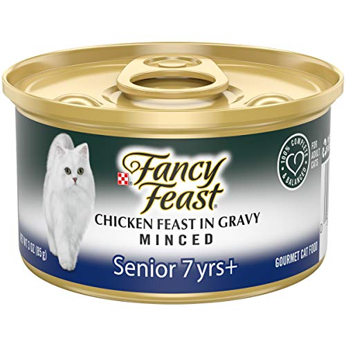 Purina Fancy Feast High Protein Senior Gravy Wet Cat Food, Chicke...
