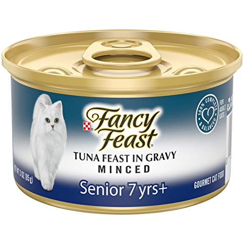 Purina Fancy Feast High Protein Senior Gravy Wet Cat Food, Tuna F...