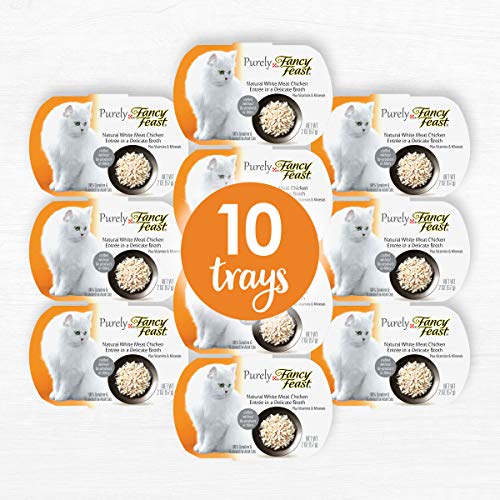 Purina Fancy Feast Purely Natural White Meat Chicken Entree Adult...
