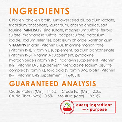 Purina Fancy Feast Purely Natural White Meat Chicken Entree Adult...