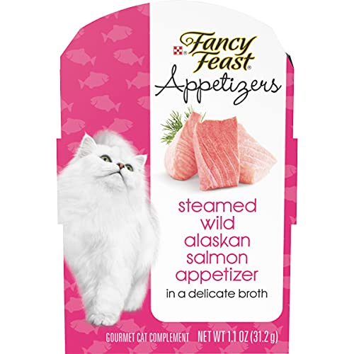Purina Fancy Feast Wet Cat Food Complement, Appetizers Steamed Wi...