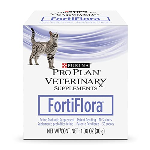 Purina FortiFlora Cat Probiotic Powder Supplement, Pro Plan Veter...