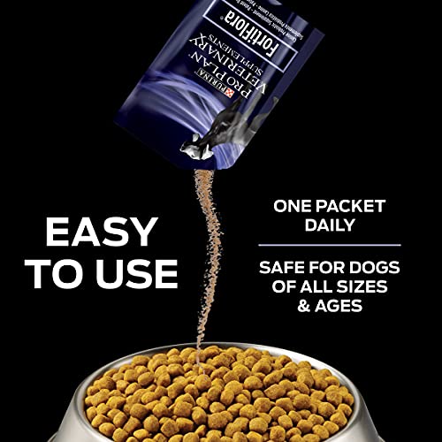 Purina FortiFlora Probiotics for Dogs, Pro Plan Veterinary Supple...