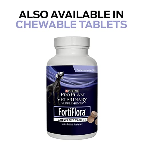 Purina FortiFlora Probiotics for Dogs, Pro Plan Veterinary Supple...
