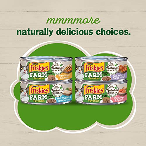 Purina Friskies Dry Cat Food, Farm Favorites with Chicken - 22 lb...