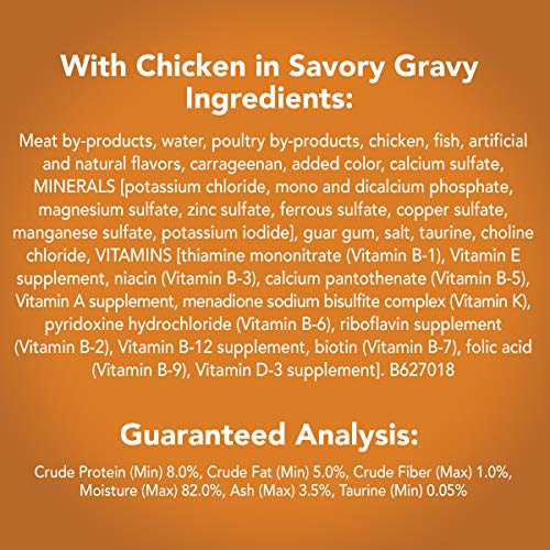Purina Friskies Gravy Pate Wet Cat Food, Extra Gravy Pate With Ch...