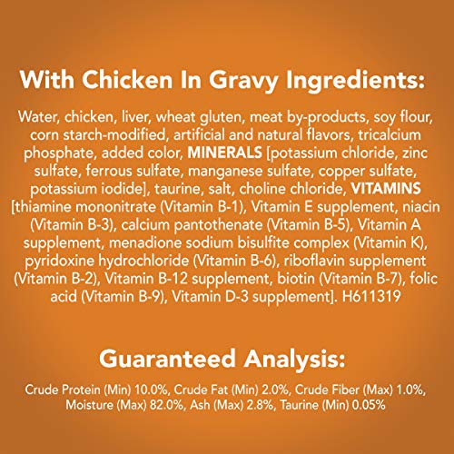 Purina Friskies Gravy Wet Cat Food; Prime Filets With Chicken - ...