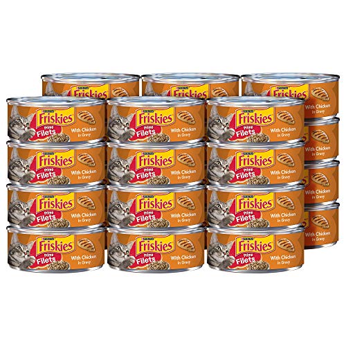 Purina Friskies Gravy Wet Cat Food; Prime Filets With Chicken - ...