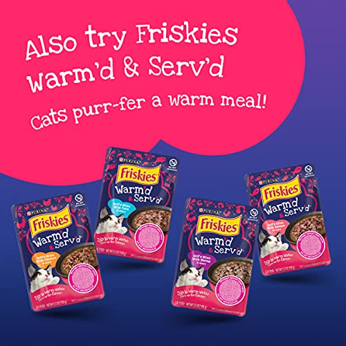 Purina Friskies Gravy Wet Cat Food Variety Pack, Seafood Prime Fi...