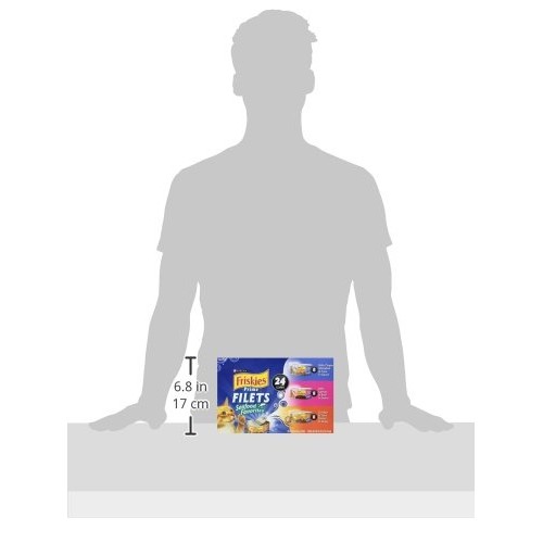Purina Friskies Gravy Wet Cat Food Variety Pack, Seafood Prime Fi...