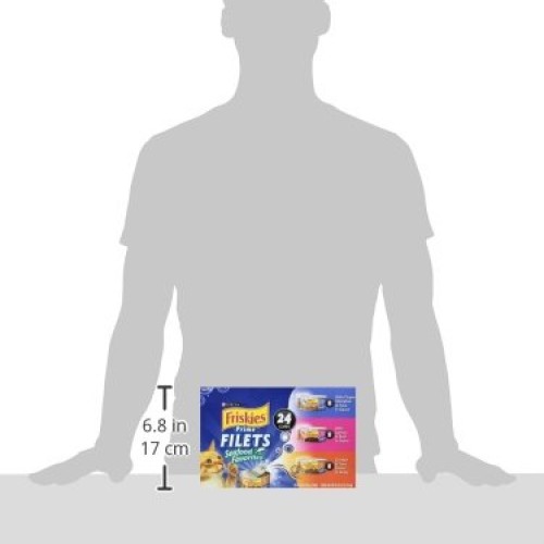 Purina Friskies Gravy Wet Cat Food Variety Pack, Seafood Prime Fi...