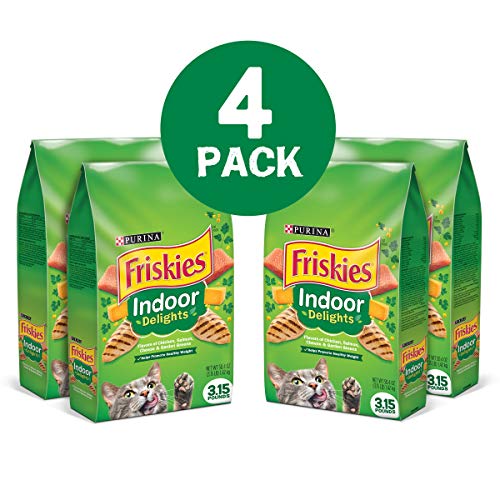 Purina Friskies Indoor Dry Cat Food, Indoor Delights - 4 3.15 l...