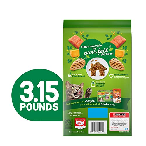 Purina Friskies Indoor Dry Cat Food, Indoor Delights - 4 3.15 l...