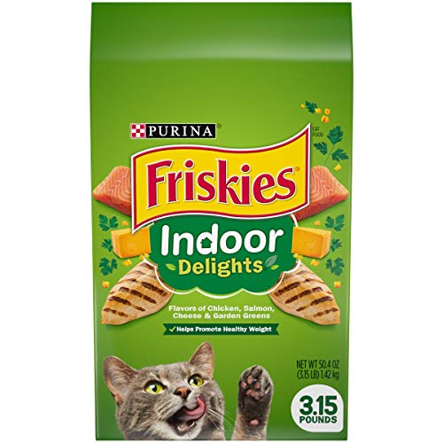 Purina Friskies Indoor Dry Cat Food, Indoor Delights - 4 3.15 l...