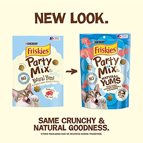 Purina Friskies Made in USA Facilities, Natural Cat Treats, Party...