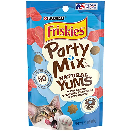 Purina Friskies Made in USA Facilities, Natural Cat Treats, Party...