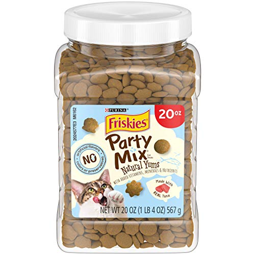 Purina Friskies Made in USA Facilities, Natural Cat Treats, Party...