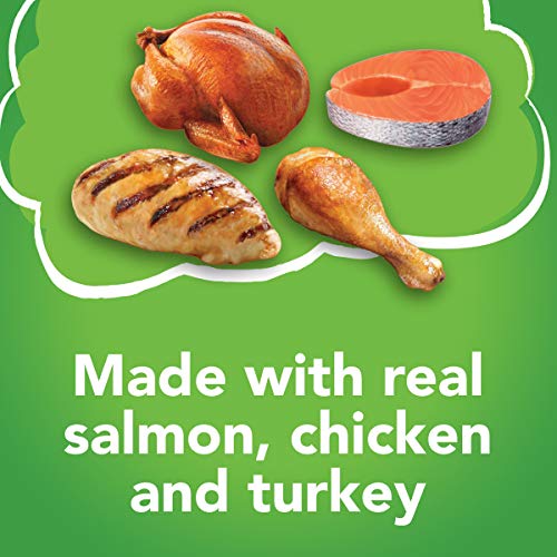 Purina Friskies Pate Wet Cat Food Variety Pack, Salmon, Turkey & ...