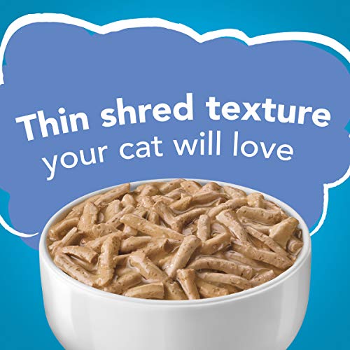 Purina Friskies Wet Cat Food, Shreds With Ocean Whitefish & Tuna ...