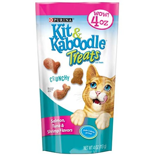 Purina Kit & Kaboodle Cat Treats - 2 Flavor Variety Pack, 4 Oz Ea...