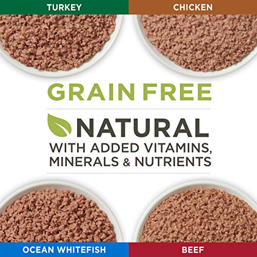 Purina ONE High Protein, Grain Free Pate Wet Cat Food Variety Pac...