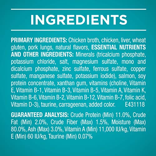 Purina ONE Natural, High Protein, Gravy Wet Cat Food, True Instin...
