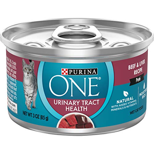 Purina ONE Urinary Tract Health, Natural Pate Wet Cat Food, Urina...