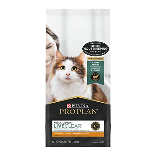 Purina Pro Plan Allergen Reducing, High Protein Cat Food, LIVECLE...