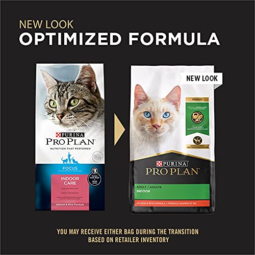 Purina Pro Plan Focus Adult Indoor Care Salmon & Rice Formula - 7lb