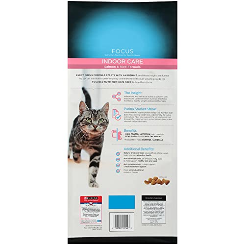 Purina Pro Plan Focus Adult Indoor Care Salmon & Rice Formula - 7lb