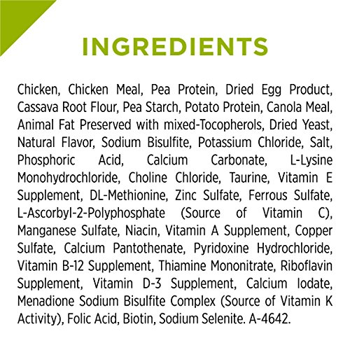 Purina Pro Plan Grain Free, High Protein, Natural Dry Cat Food, C...