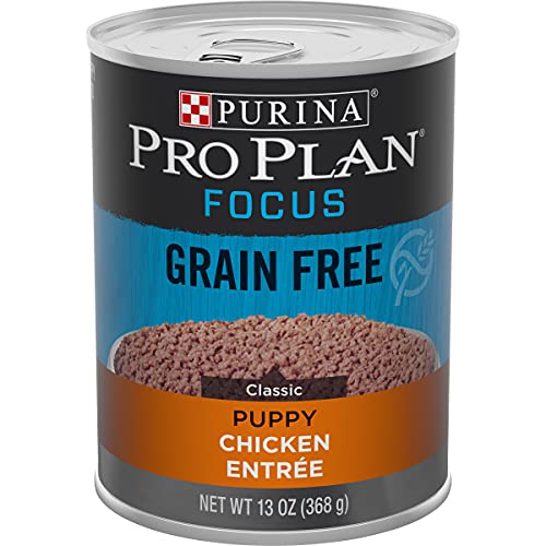 Purina Pro Plan Grain Free, High Protein Wet Puppy Food, FOCUS Cl...